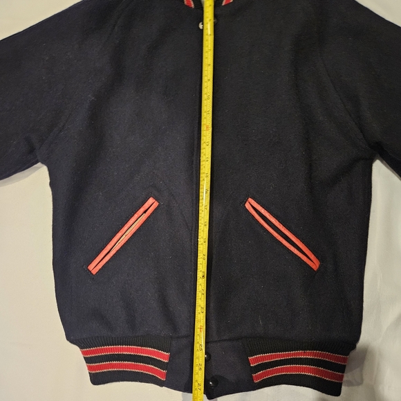 VINTAGE Lasley Knitting Co varsity letterman jacket - Picture 9 of 16